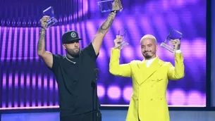 ¿Quién fue el rey de la noche de los Premios Billboard de la Música latina?. Foto: Telemundo