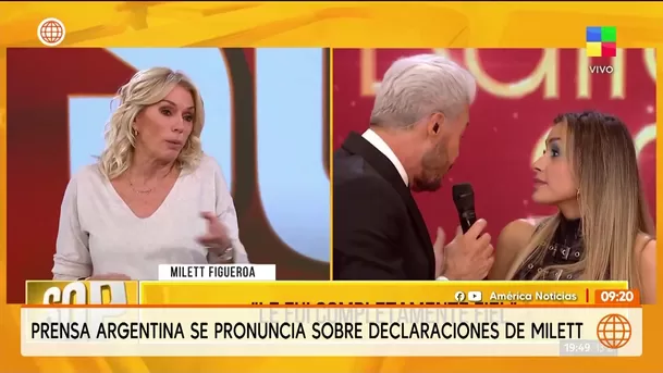 Yanina La Torre envió audio a Marcelo Tinelli luego de escuchar las declaraciones de Milett Figueroa / Captura Yanina La Torre envió audio a Marcelo Tinelli luego de escuchar las declaraciones de Milett Figueroa / Captura