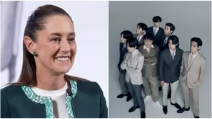 Presidenta de México pidió a Corea del Sur más fechas para concierto de BTS / Instagram /Canal N