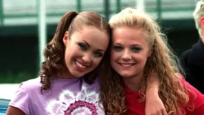 Ana Layevska junto a Anahí en 'Primer amor a mil por hora'. Foto: Difusión