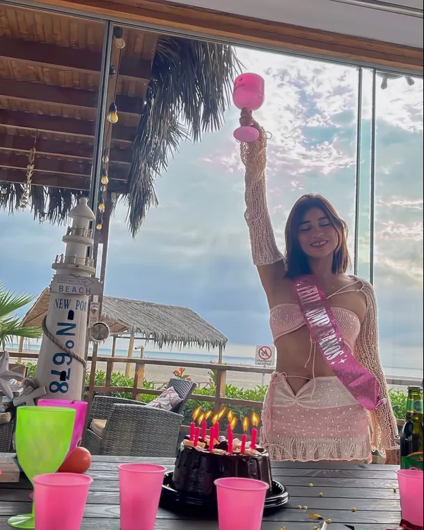  Priscila Mateo celebró sus 33 años sin Julián Zucchi/Foto: Instagram