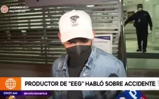 Productor de EEG habló sobre el accidente que sufrió Elías Montalvo  - Noticias de peter-ferrari