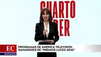 Tres producciones de América Televisión se convirtieron en los ganadores