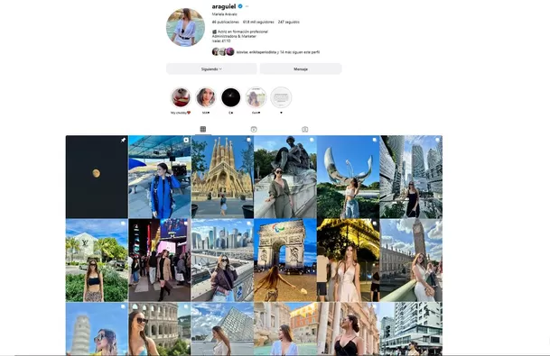 Mariela Arévalo, prometida de Miguel Trauco, muestra su perfil de Instagram sin fotos junto al futbolista de Alianza Lima