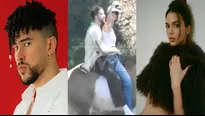 Bad Bunny y Kendall Jenner / IG / TMZ