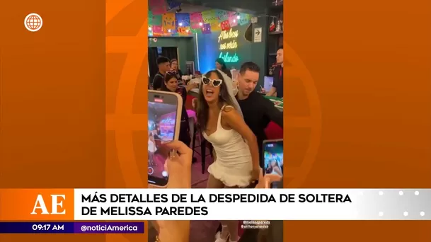 Anthony Aranda no se perdió la despedida de soltera de Melissa Paredes / Instagram Anthony Aranda no se perdió la despedida de soltera de Melissa Paredes / Instagram