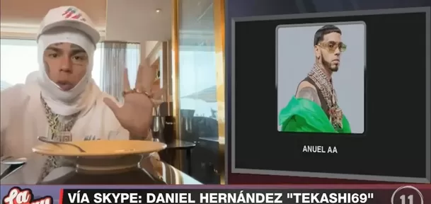 En entrevista con el Podcast La Comay TV  Tekashi insinuó que quien estaría detrás de todo esto sería Anuel AA/ Foto: La Comay TV