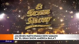 'El Gran Show: América Baila' es la nueva propuesta de Gisela tras la final de 'El Dúo Perfecto' (Foto: América TV)