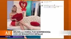 ¿Qué hizo Ethel Pozo con el regalo de Brunella Horna por San Valentín?