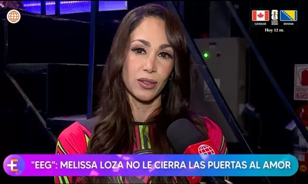 Melissa Loza cuenta motivo de su separación de Juan Diego Álvarez / Más Espectáculos