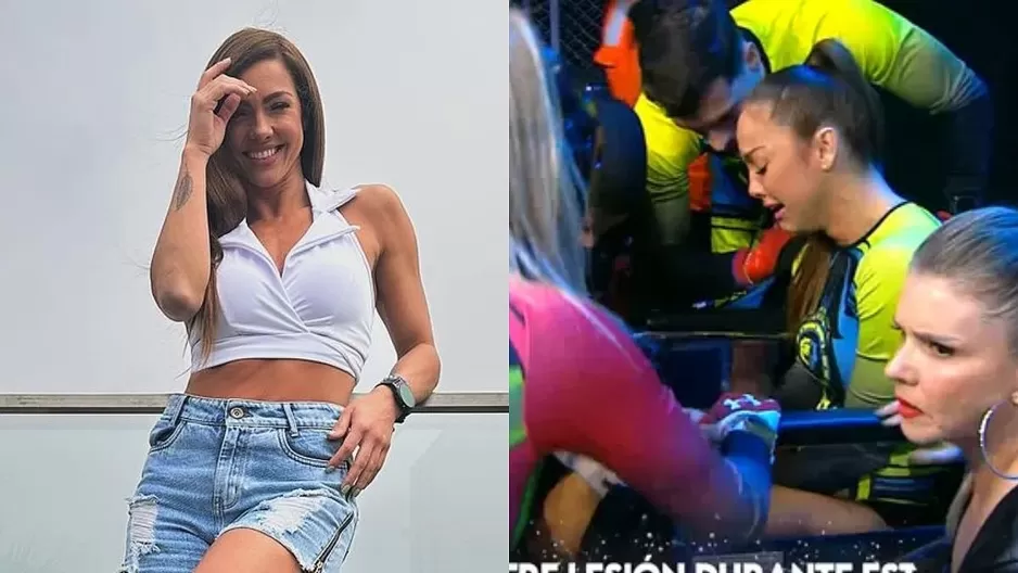 Paloma Fiuza fue sometida a una operación a la rodilla en octubre pasado / Instagram / América Tv