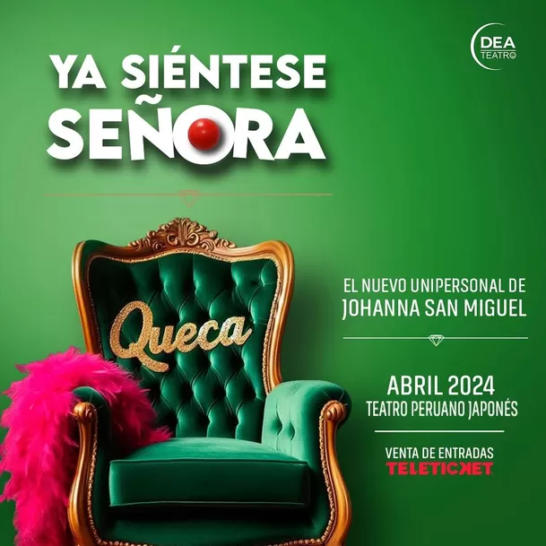 Imagen: Afiche 'Ya siéntese, señora'