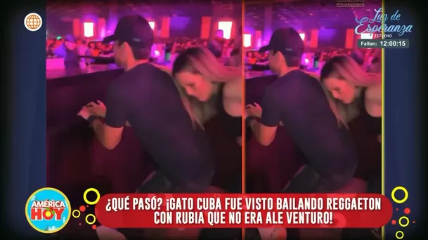 Rodrigo Cuba es visto "perreando" con desconocida rubia / América Hoy