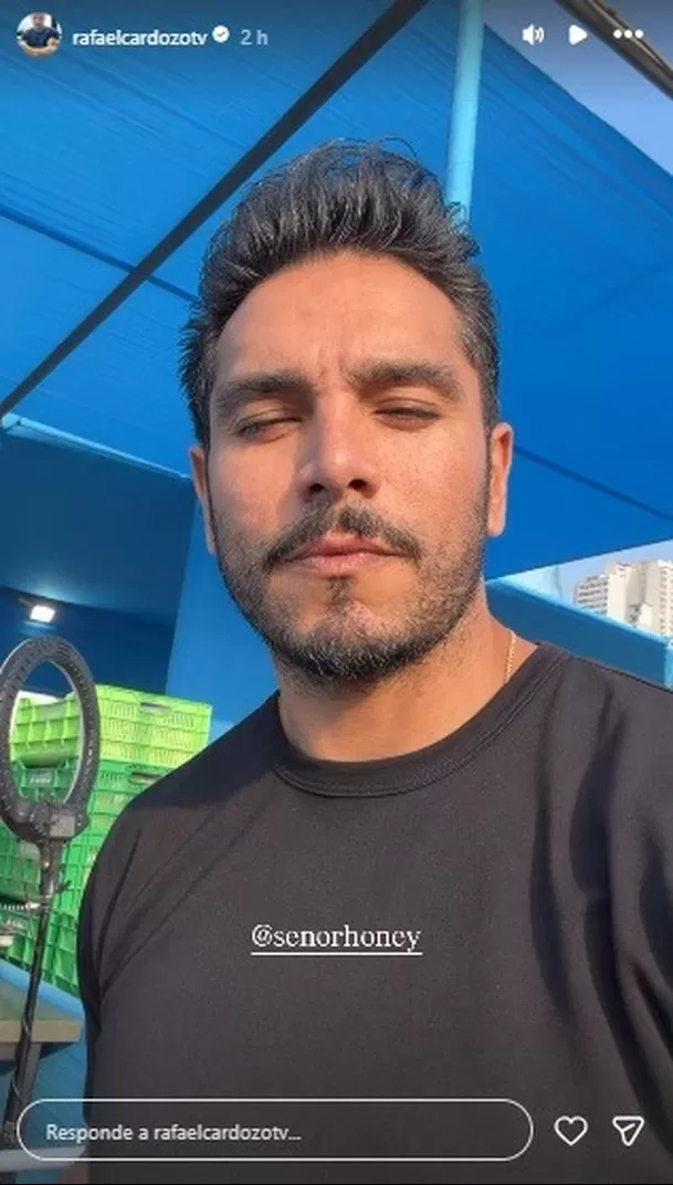 Rafael Cardozo en la feria Fusión /IG: rafaelcardozotv Rafael Cardozo en la feria Fusión /IG: rafaelcardozotv