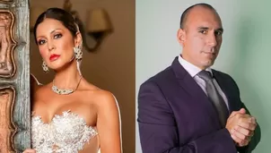 Karla Tarazona y su ex Rafael Fernández