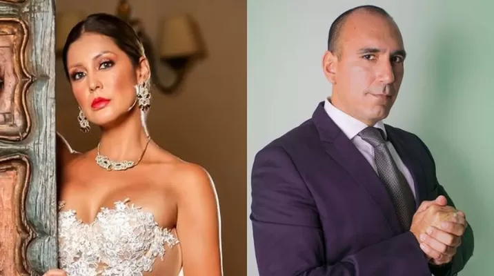 Karla Tarazona y su ex Rafael Fernández Karla Tarazona y su ex Rafael Fernández