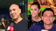 Rafael Fernández felicitó a Karla Tarazona y Christian Domínguez