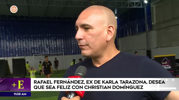 Rafael Fernández y sus deseos para Karla Tarazona y Christian Domínguez / América Espectáculos