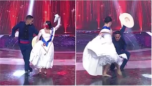 Raúl Carpena brilló con tremendo baile de marinera y se roba los aplausos en el set / AméricaTV