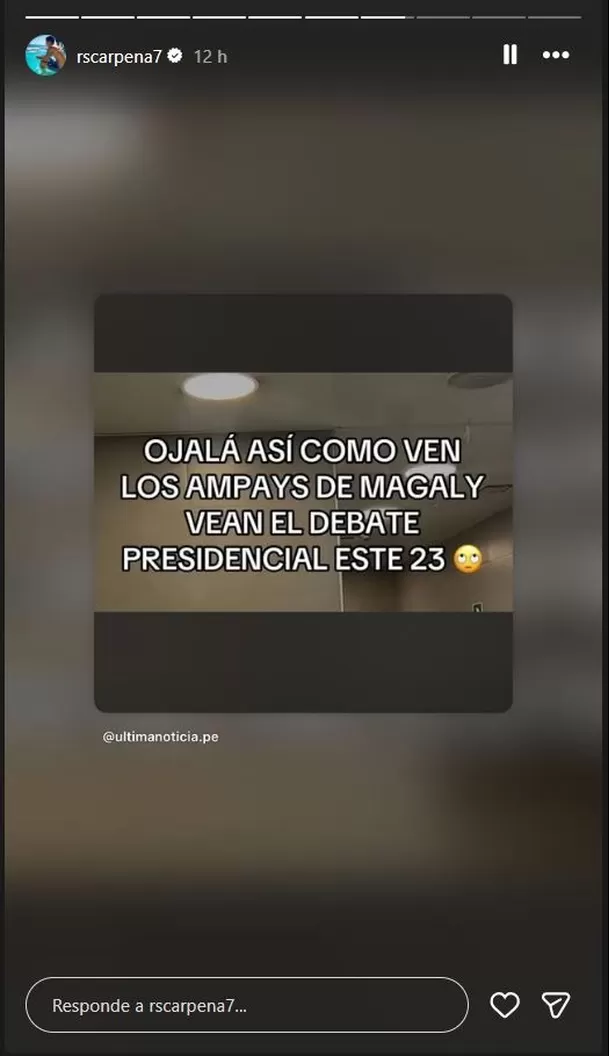 Raúl Carpena lanza un mensaje en redes en medio del ampay de Mario, Said y Patricio en Argentina. Foto: Instagram