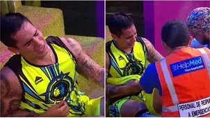 Raúl Carpena lloró de dolor cuando le acomodaron el dedo tras terrible lesión / AméricaTV
