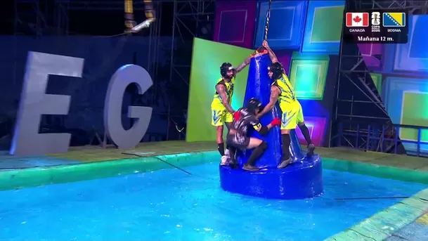 Raúl Carpena sufrió lesión durante competencia / AméricaTV Raúl Carpena sufrió lesión durante competencia / AméricaTV