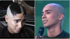 Raúl Carpena quedó totalmente rapado por culpa de Jota Benz. Fuente: AméricaTV