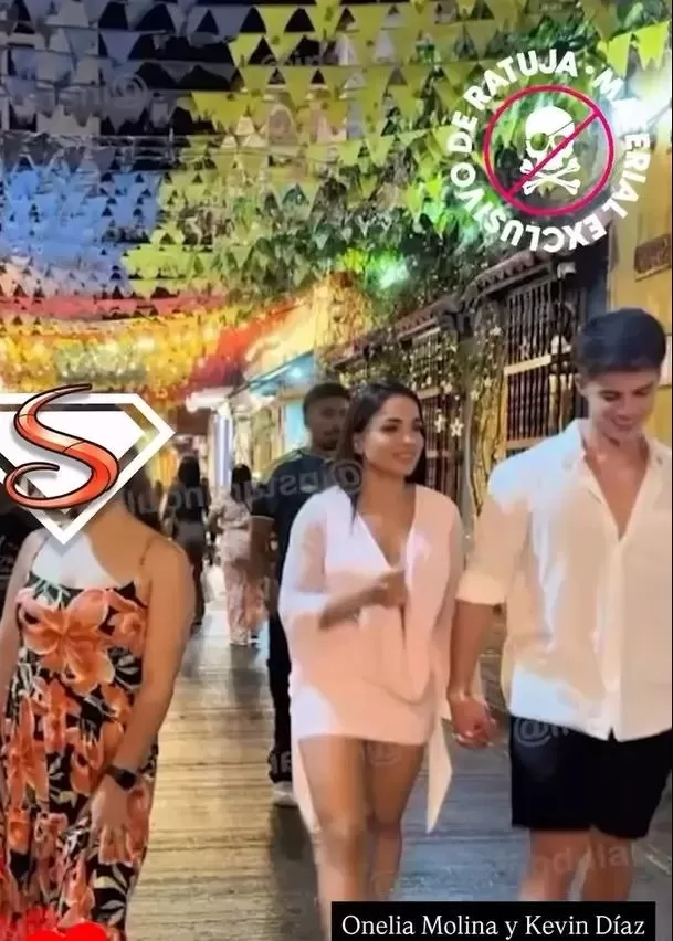 Kevin Díaz se le declaró a Onelia Molina tras romántico y fugaz viaje a Colombia. Foto: Instagram @instarandula Kevin Díaz se le declaró a Onelia Molina tras romántico y fugaz viaje a Colombia. Foto: Instagram @instarandula