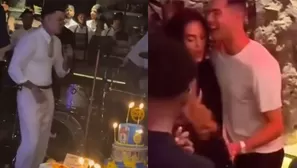 Rauw Alejandro estuvo en el cumpleaños de Cristiano Ronaldo / X / TikTok
