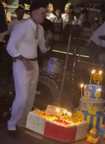 Rauw Alejandro en el cumpleaños de Cristiano Ronaldo / Captura Rauw Alejandro en el cumpleaños de Cristiano Ronaldo / Captura