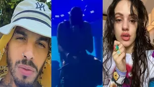 Rauw Alejandro lloró al cantar 'Beso' y la nueva canción dedicada a Rosalía / Instagram