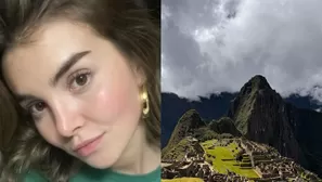 Alex Béjar: Así reaccionó Laia al conocer Machu Picchu/Fotos y video: Instagram