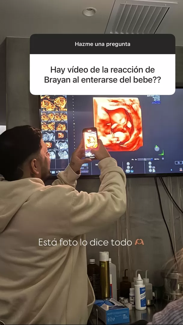 La reacción de Bryan Torres al enterarse del embarazo de Samahara Lobatón / Instagram