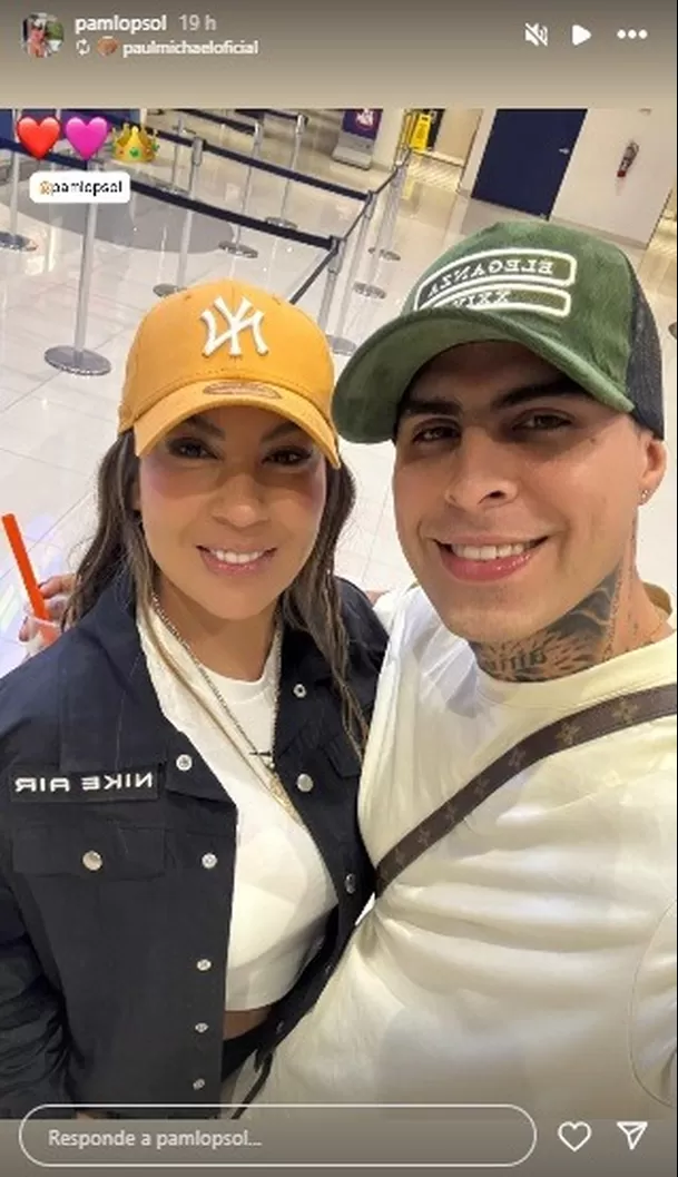 Así reaccionó Paul Michael tras saber que Pamela López no está enamorada de él. Fuente: Instagram Así reaccionó Paul Michael tras saber que Pamela López no está enamorada de él. Fuente: Instagram