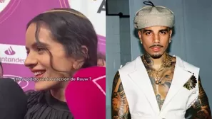 La reacción de Rosalía cuando le mencionan a Rauw Alejandro / América Espectáculos