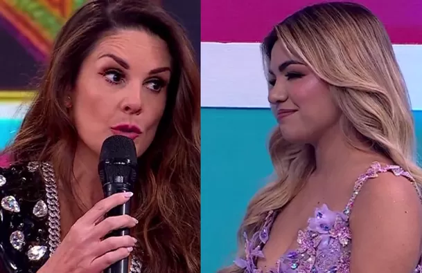 Rebeca Escribens llegó a El Reventonazo de la Chola y coincidió con Naldy Saldaña, protagonizando un momento cargado de emoción. Video: El Reventonazo de la Chola Rebeca Escribens llegó a El Reventonazo de la Chola y coincidió con Naldy Saldaña, protagonizando un momento cargado de emoción. Video: El Reventonazo de la Chola