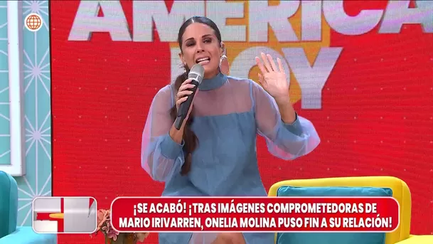 Rebeca Escribens llama "cara dura" a Christian Domínguez / Captura