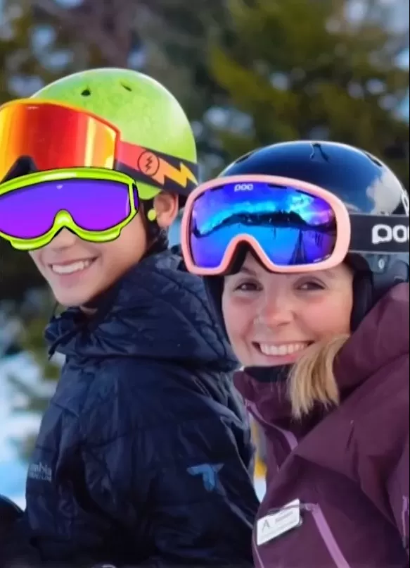 Mafer y Rebeca Escribens de paseo en Bariloche, Argentina/Foto: Instagram