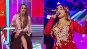 Rebeca Escribens furiosa por caso de Naldy Saldaña / América Espectáculos / IG: @saldananaldy