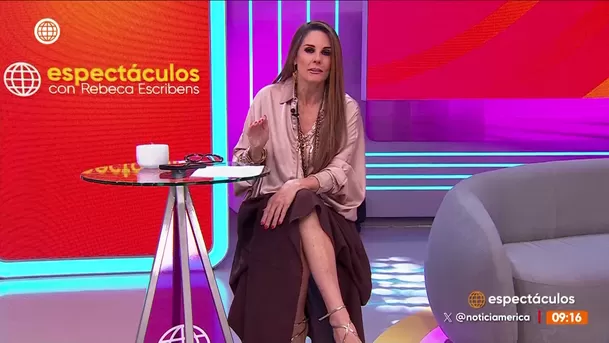 Rebeca Escribens furiosa por caso de Naldy Saldaña / América Espectáculos