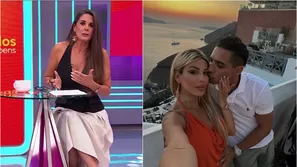 Rebeca Escribens no dudó en responderle a Facundo González. Video: América TV