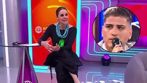  Rebeca Escribens llama “fresco” a John Kelvin / América Espectáculos