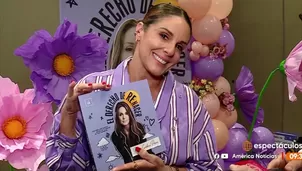 Rebeca Escribens presenta libro ‘El derecho de renacer’ / América Espectáculos