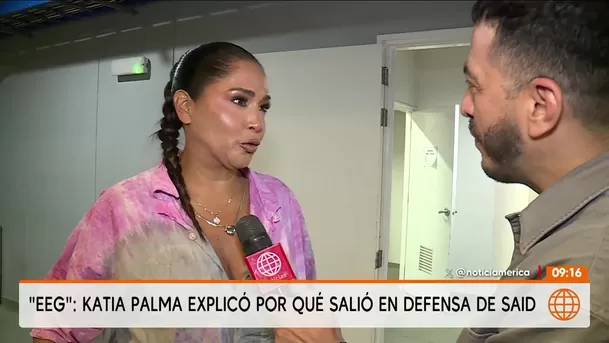 Katia Palma revela lo que pasó con Rebeca Escribens en los estudios de América en Pachacamac / Captura Katia Palma revela lo que pasó con Rebeca Escribens en los estudios de América en Pachacamac / Captura