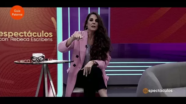 Rebeca Escribens hizo comentarios sobre Said Palao que no le gustaron a Katia Palma / Captura Rebeca Escribens hizo comentarios sobre Said Palao que no le gustaron a Katia Palma / Captura