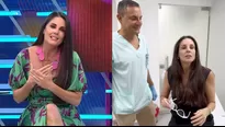 Rebeca Escribens retornó a la conducción de 'América Espectáculos'  y anunció que ofrecerá su testimonio sobre su experiencia con el cáncer para ayudar a prevenir ese mal/Fotos: América Espectáculos/Instagram/Video: América Espectáculos