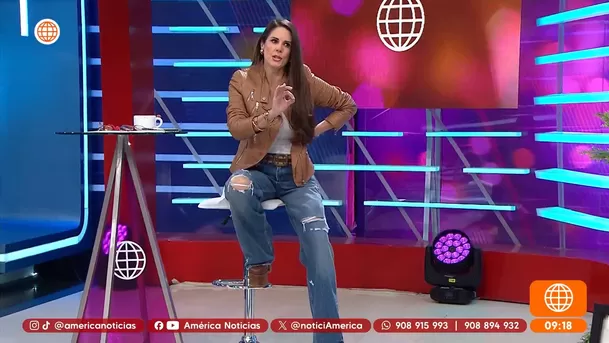 Rebeca Escribens se incomodó por comentarios de Jefferson Farfán y Christian Cueva / Captura