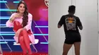 Rebeca quedó en shock al ver video de Cueva en paños menores
