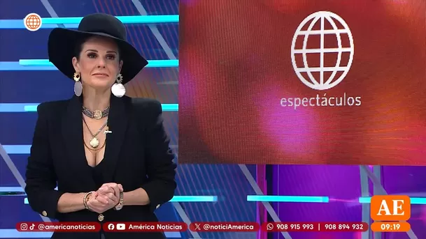 Rebeca Escribens luego de ver reconciliaicón de Mario y Onelia / América Espectáculos 