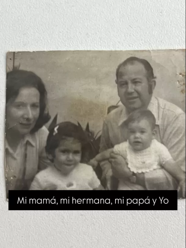 Daniela Sarfati asegur sentirse muy agradecida por la crianza llena de amor que recibi / Instagram